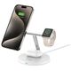 Wireless Charger 3in1 MagSafe Quick Charge Tech-Protect A35 white 5906302309559