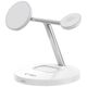 Wireless Charger 3in1 MagSafe Quick Charge Tech-Protect A35 white 5906302309559