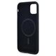 Original Case IPHONE 11 / XR Karl Lagerfeld Hardcase Silicone Karl & Choupette Magsafe (KLHMN61SCMKCRHK) black 3666339253943