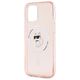 Original Case IPHONE 12 / 12 PRO Karl Lagerfeld Hardcase IML Choupette MagSafe (KLHMP12MHFCCNOP) pink 3666339283193