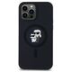 Original Case IPHONE 13 PRO Karl Lagerfeld Hardcase Silicone Karl & Choupette Magsafe (KLHMP13LSCMKCRHK) black 3666339253981