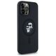 Original Case IPHONE 13 PRO Karl Lagerfeld Hardcase Silicone Karl & Choupette Magsafe (KLHMP13LSCMKCRHK) black 3666339253981