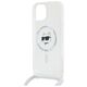 Original Case IPHONE 13 / 14 / 15 Karl Lagerfeld Hardcase IML Choupette Head & Cord MagSafe (KLHMP14SHCCHNT) transparent 3666339287085