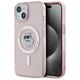 Original Case IPHONE 13 / 14 / 15 Karl Lagerfeld Hardcase IML Choupette MagSafe (KLHMP14SHFCCNOP) pink 3666339162474