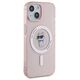 Original Case IPHONE 13 / 14 / 15 Karl Lagerfeld Hardcase IML Choupette MagSafe (KLHMP14SHFCCNOP) pink 3666339162474