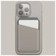 MagSafe Card Wallet IPHONE Z MAGSAFE UNIQ Magnetic RFID Wallet and Phone Stand beige & green 8886463688403