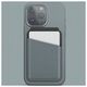 MagSafe Card Wallet IPHONE Z MAGSAFE UNIQ Magnetic RFID Wallet and Phone Stand blue & black 8886463688410