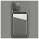 MagSafe Card Wallet IPHONE Z MAGSAFE UNIQ Magnetic RFID Wallet and Phone Stand black & grey 8886463688434