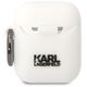 Karl Lagerfeld Logo NFT Karl Head Apple AirPods 1/2 szilikon tok fehér (KLA2RUNIKH) 3666339087838