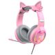 Havit GAMENOTE H2233d Gaming headphones RGB (pink) 6939119024024