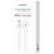 Cable Lightning to USB-C UGREEN 3A US171, 1.5m (white) 6957303867486