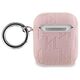 Original Case APPLE AIRPODS Karl Lagerfeld Cover Monogram Choupette Head pink 3666339283711