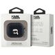 Original Case APPLE AIRPODS 3 Karl Lagerfeld Cover Monogram Karl Head black 3666339283650