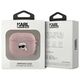 Original Case APPLE AIRPODS 3 Karl Lagerfeld Cover Monogram Karl Head pink 3666339283773