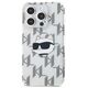 Original Case APPLE IPHONE 15 PRO Karl Lagerfeld Hardcase IML Choupette Head & Monogram (KLHCP15LHKLPCHT) transparent 3666339286309