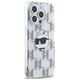 Original Case APPLE IPHONE 15 PRO Karl Lagerfeld Hardcase IML Choupette Head & Monogram (KLHCP15LHKLPCHT) transparent 3666339286309