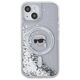 Original Case IPHONE 13 / 14 / 15 Karl Lagerfeld Hardcase Silicone Choupette Head MagSafe (KLHMP15SLGKISGH) transparent 3666339285586