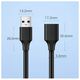 UGREEN USB 3.0 extended cable 1.5 m (black) 6957303831265