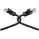 UGREEN Ethernet RJ45 Flat Network Cable, Cat.6, UTP, 8m (Black) 6957303851775