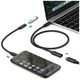 UGREEN USB Type C 3.1 Male to Female Cable Nickel Plating 0.5m (Black) 6957303845743