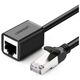 UGREEN Cat 6 FTP Ethernet RJ45 Extension Male/Female PatchCords with Shielding 3m (black) 6957303882823