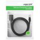 UGREEN Cat 6 FTP Ethernet RJ45 Extension Male/Female PatchCords with Shielding 3m (black) 6957303882823