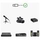 UGREEN AV130 XLR female to XLR male cable - 2m (black) 6957303802432