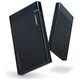 2.5" External HDD/SSD enclosure UGREEN US221, SATA 3.0, USB-C, 50cm (black) 6957303838486