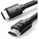 UGREEN HD119 cable HDMI, 4K 60Hz, 1m (black) 6957303839995