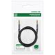 UGREEN AV183 Mini jack cable 3.5mm, AUX, 3m (black) 6957303827855