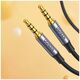 UGREEN AV183 Mini jack cable 3.5mm, AUX, 3m (black) 6957303827855