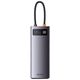 Hub 7in1 Baseus Metal Gleam Series, USB-C to 3x USB 3.0 + HDMI + USB-C PD + VGA + Ethernet RJ45 6932172608248