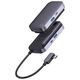 Hub 4in1 Baseus PadJoy Series USB-C to USB 3.0 + HDMI + USB-C PD + jack 3.5mm (Grey) 6932172613945