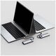 Hub 5in1 Baseus Metal Gleam Series, USB-C to 3x USB 3.0 + HDMI + USB-C PD 6953156204638