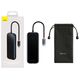 Hub 5in1 Baseus AcmeJoy series USB-C to 2xUSB 3.0 + USB 2.0 + USB-C PD + RJ45 (dark grey) 6932172613907