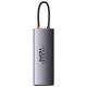 Hub 8in1 Baseus StarJoy Series, USB-C to 3x USB 3.1 + HDMI + USB-C PD + RJ45 + microSD/SD 6932172622169