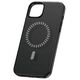 Case APPLE IPHONE 15 PRO MAX Baseus Fauxther Series MagSafe black 6932172641276