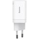 Baseus wall charger Super Si PD 30W 1x USB-C 1x USB white 6953156206359