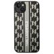 Original Case IPHONE 14 PLUS Karl Lagerfeld Hardcase Monogram Stripe (KLHCP14MPGKLSKG) gray 3666339084899
