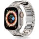 Strap for APPLE WATCH 4 / 5 / 6 / 7 / 8 / 9 / SE / ULTRA 1 / 2 (42 / 44 / 45 / 49 MM) Tech-Protect Stainless TItanium 5906203699582