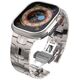 Strap for APPLE WATCH 4 / 5 / 6 / 7 / 8 / 9 / SE / ULTRA 1 / 2 (42 / 44 / 45 / 49 MM) Tech-Protect Stainless TItanium 5906203699582