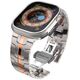 Strap for APPLE WATCH 4 / 5 / 6 / 7 / 8 / 9 / SE / ULTRA 1 / 2 (42 / 44 / 45 / 49 MM) Tech-Protect Stainless Titanium 5906203697311