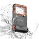 Case Tech-Protect IPX8 Diving Waterproof Case Universal black & orange 5906302310234