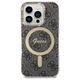 Original Case IPHONE 14 PRO Guess Hardcase 4G Print MagSafe + Wireless Charger (GUBPP14LHJEACSA) black 3666339102838