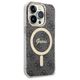 Original Case IPHONE 14 PRO Guess Hardcase 4G Print MagSafe + Wireless Charger (GUBPP14LHJEACSA) black 3666339102838