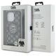 Original Case APPLE IPHONE 15 PRO Karl Lagerfeld Hardcase IML Crossbody Monogram Karl & Choupette Head MagSafe (KLHMP15LHCKCKLCK) black 3666339286446