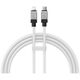 Baseus cable CoolPlay USB-C - Lightning 2m 20W white 6932172626617