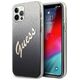 Original Case IPHONE 12 / 12 PRO 6,1" Guess Hardcase Glitter Gradient Script GUHCP12MPCUGLSBK black 3700740494714