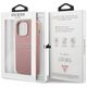 Original Case IPHONE 13 PRO MAX 6,7" Guess Hardcase Saffiano Stripe GUHCP13XPSASBPI pink 3666339023508