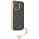 Original Case IPHONE 13 PRO MAX 6,7" Guess Hardcase 4G Charms Collection GUHCP13XGF4GGR grey 3666339033507